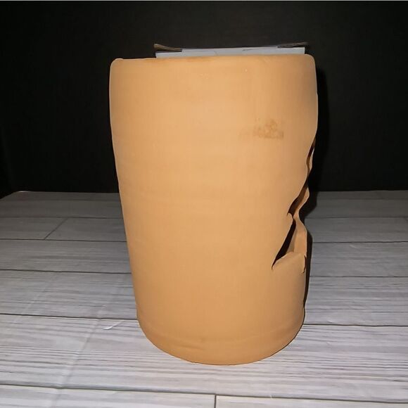 Vintage Craven Pottery Georgia Red Clay Luminary Christmas Tree Holiday Decor - Picture 9 of 12